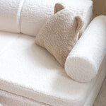 WIGIWAMA-Canapé Modulable Settee - Blanc Cassé