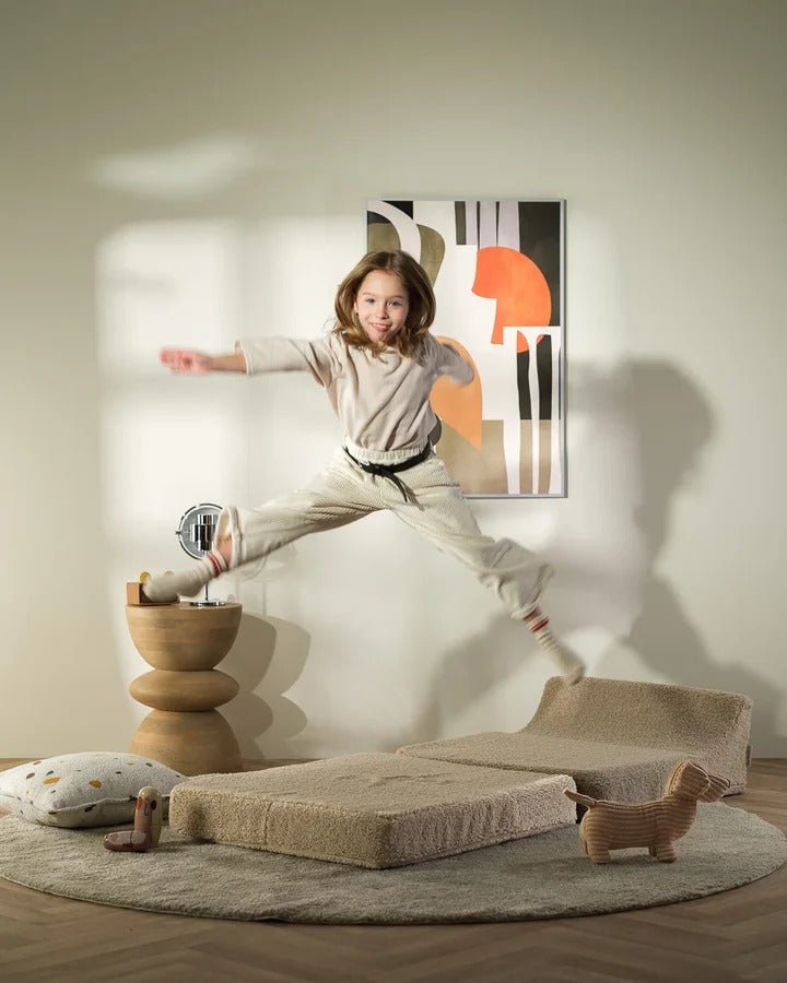 WIGIWAMA-Chaise Enfant Flipster - Biscuit