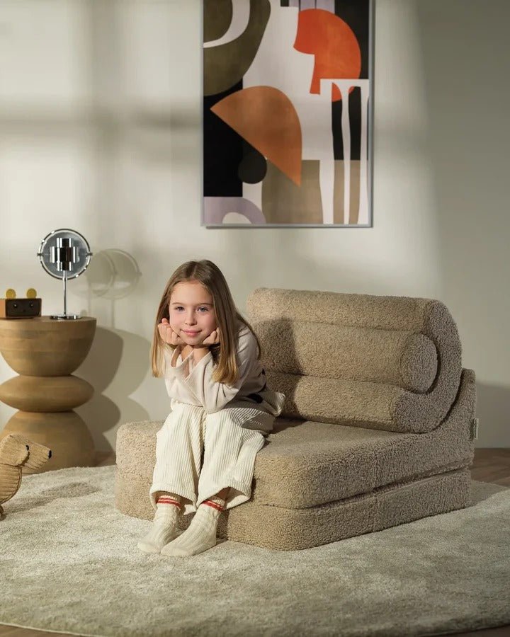 WIGIWAMA-Chaise Enfant Flipster - Biscuit