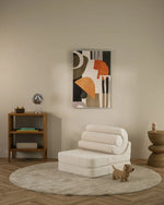 WIGIWAMA-Chaise Enfant Flipster - Blanc Cassé
