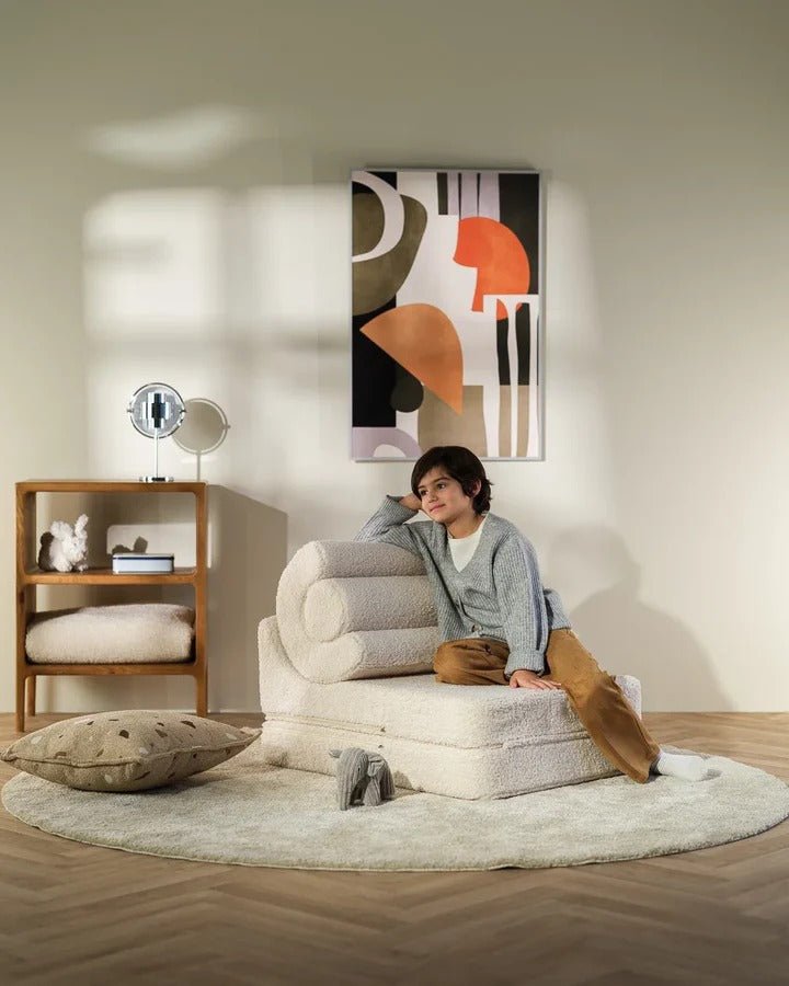 WIGIWAMA-Chaise Enfant Flipster - Blanc Cassé