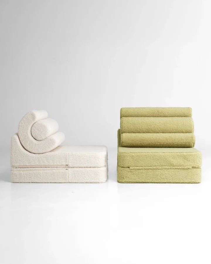 WIGIWAMA-Chaise Enfant Flipster - Blanc Cassé