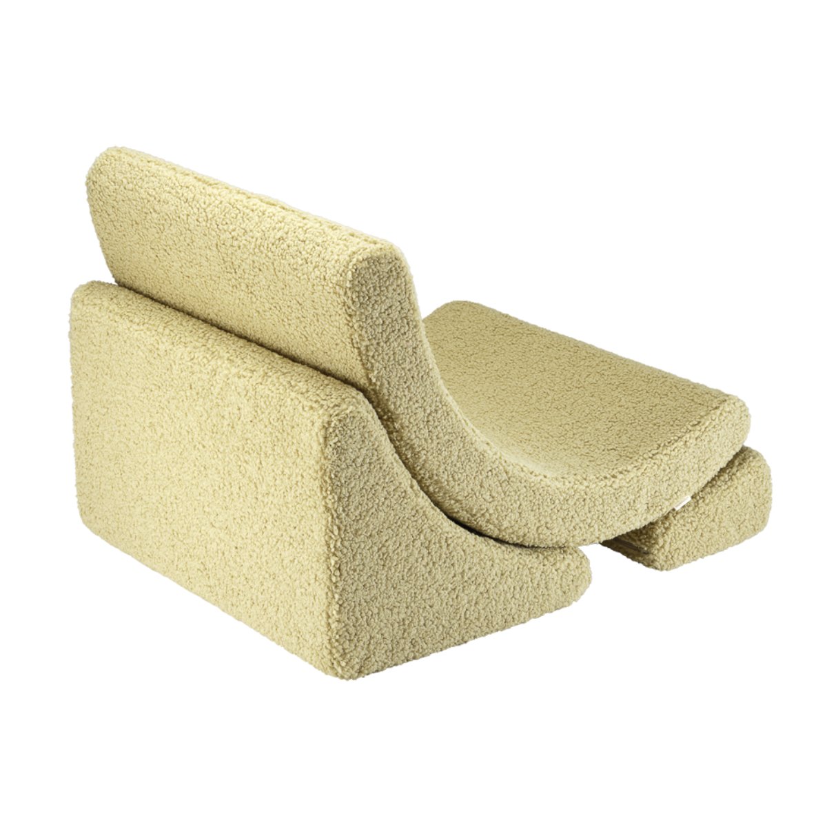 WIGIWAMA-Chaise Lune Molletonné - Matcha