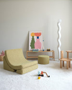 WIGIWAMA-Chaise Lune Molletonné - Matcha