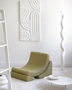 WIGIWAMA-Chaise Lune Molletonné - Matcha