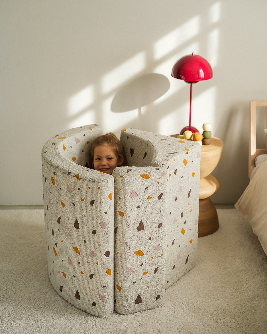 WIGIWAMA-Chaise Lune Terrazzo - Marbre