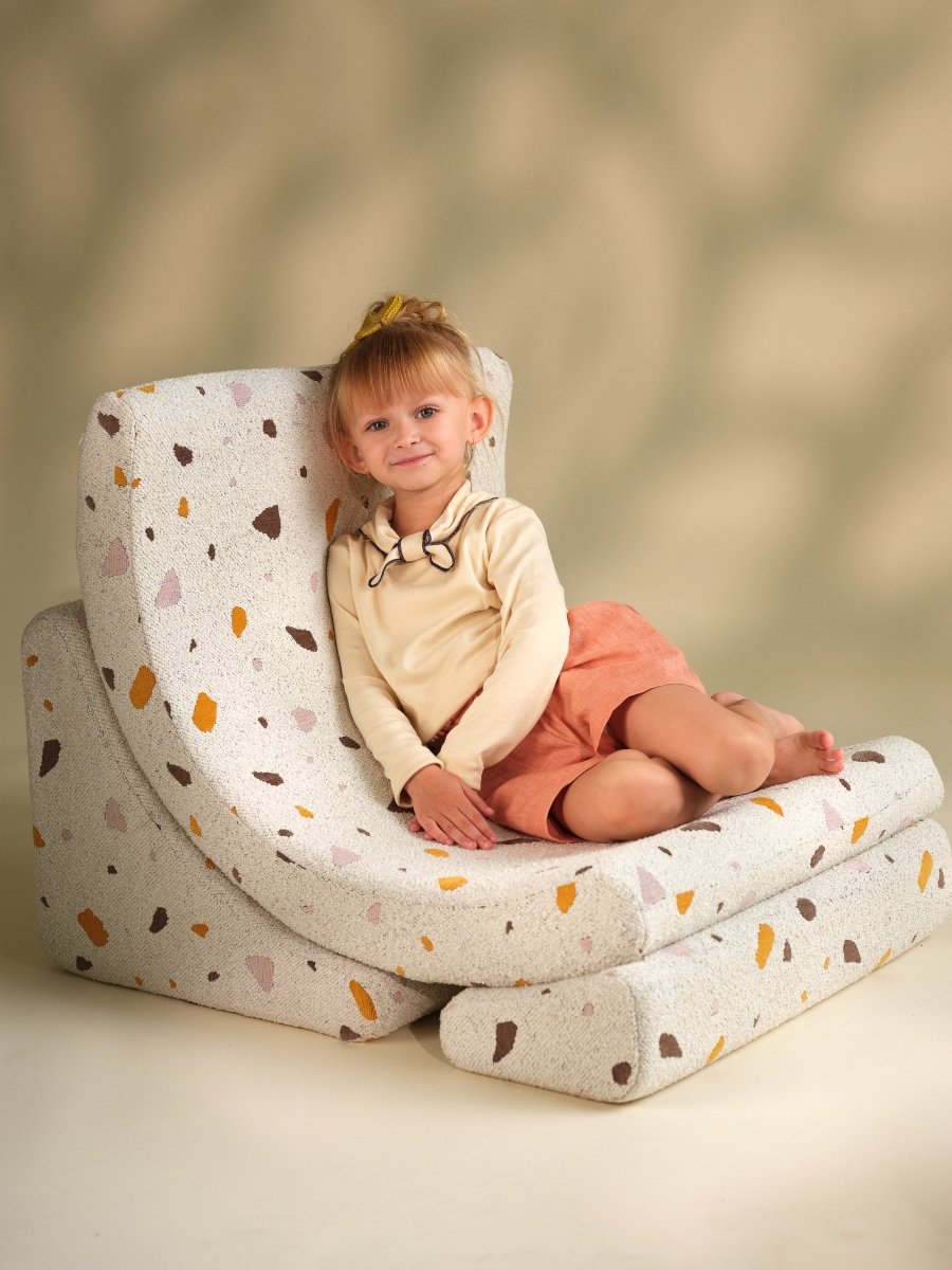 WIGIWAMA-Chaise Lune Terrazzo - Marbre