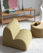 WIGIWAMA-Chaise Nuage Molletonné - Matcha