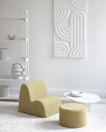 WIGIWAMA-Chaise Nuage Molletonné - Matcha