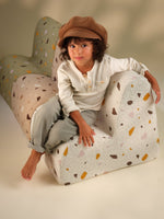 WIGIWAMA-Chaise Nuage Terrazzo - Sable