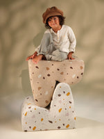 WIGIWAMA-Chaise Nuage Terrazzo - Sable