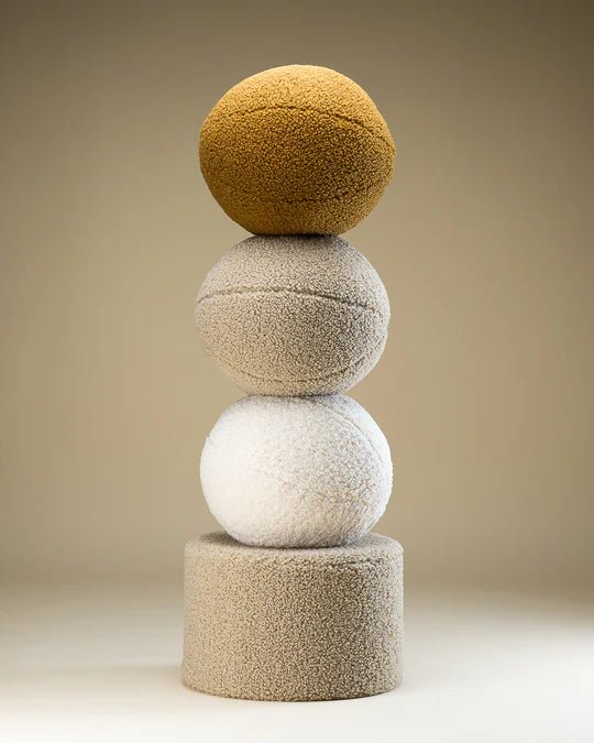 WIGIWAMA-Coussin Boule Molletonné - Érable