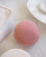 WIGIWAMA-Coussin Boule Molletonné - Goyave