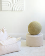 WIGIWAMA-Coussin Boule Molletonné - Matcha
