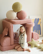 WIGIWAMA-Coussin Boule Molletonné - Matcha