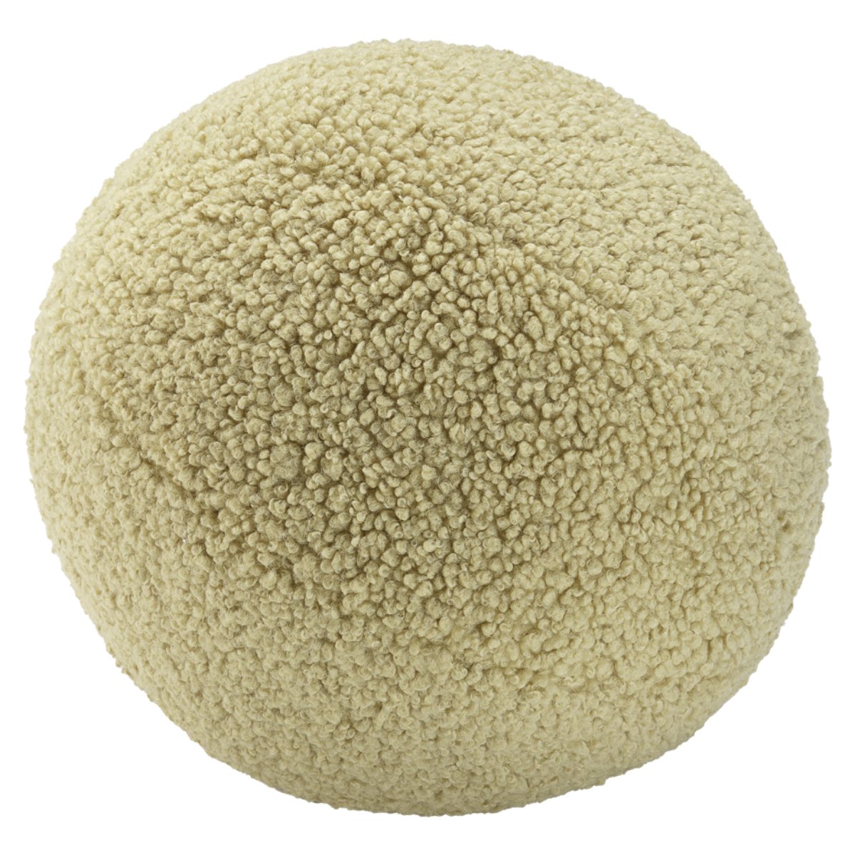 WIGIWAMA-Coussin Boule Molletonné - Matcha