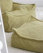 WIGIWAMA-Fauteuil Pouf Molletonné - Matcha
