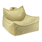 WIGIWAMA-Fauteuil Pouf Molletonné - Matcha