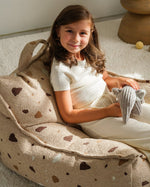 WIGIWAMA-Fauteuil Pouf Terrazzo - Sable