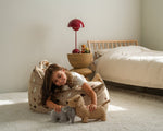 WIGIWAMA-Fauteuil Pouf Terrazzo - Sable
