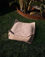 WIGIWAMA-Pouf Carré D'extérieur Coquillage