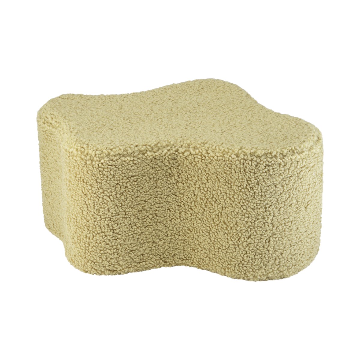 WIGIWAMA-Pouf Nuage Molletonné - Matcha