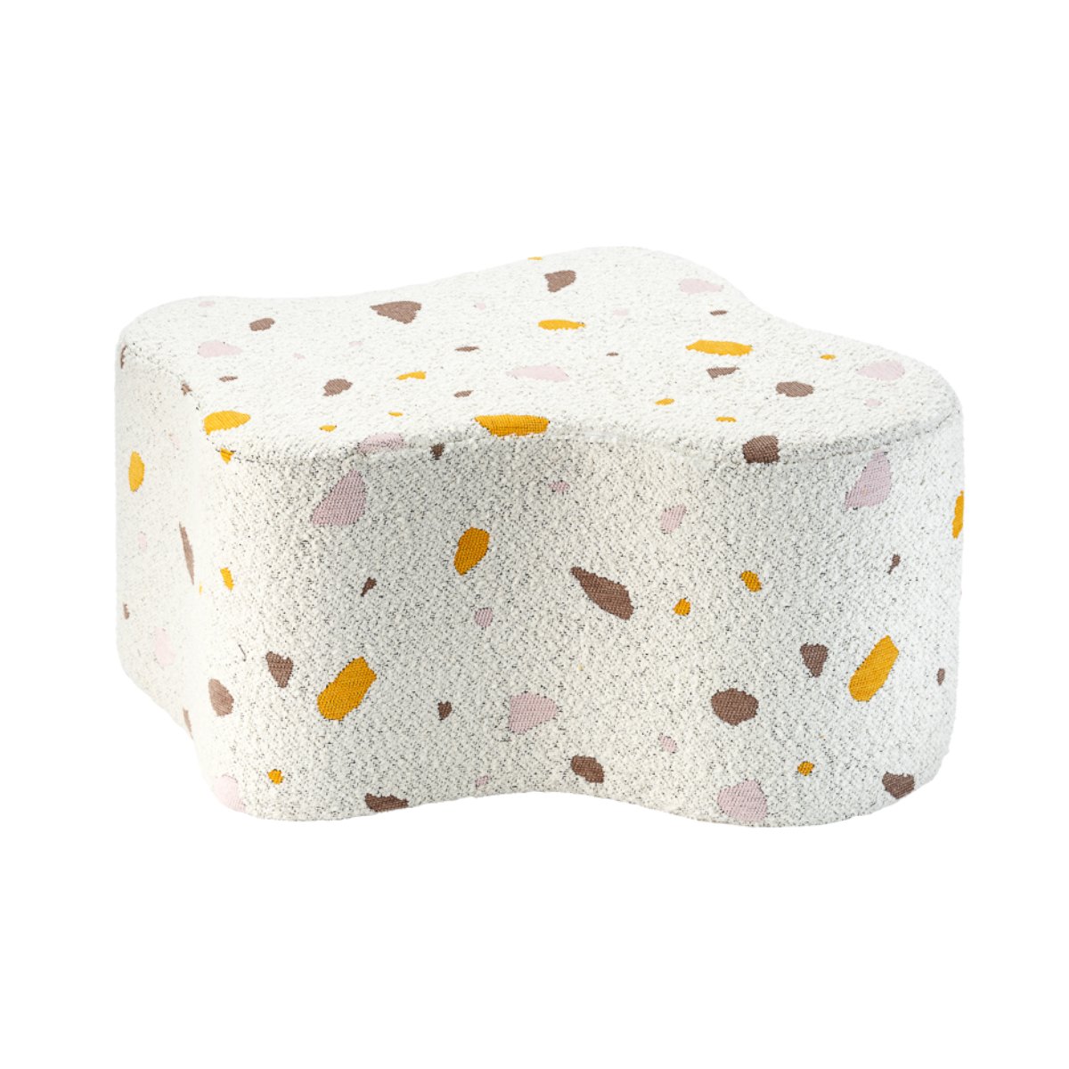 WIGIWAMA-Pouf Nuage Terrazzo - Marbre