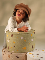 WIGIWAMA-Pouf Terrazzo - Marbre