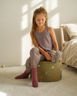 WIGIWAMA-Pouf Terrazzo - Mousse