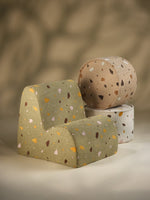 WIGIWAMA-Pouf Terrazzo - Sable