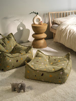 WIGIWAMA-Repose-pieds Carré Terrazzo - Mousse
