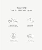 TODDLEKIND-Premium Foam Playmats | Deco - Latte