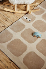 BLEUU-STUDIO-Tapis Enfant Bidules Beige 120 x 170 Cm