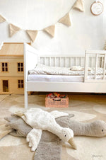 BLEUU-STUDIO-Tapis Enfant Forêt Beige 120 x 170 Cm