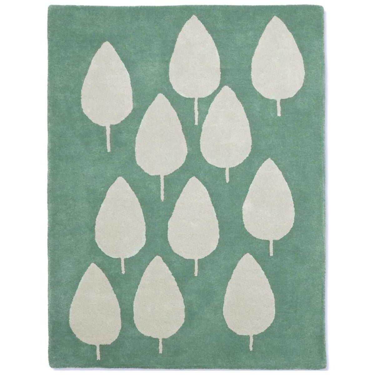 BLEUU-STUDIO-Tapis Enfant Forêt Vert 120 x 170 Cm