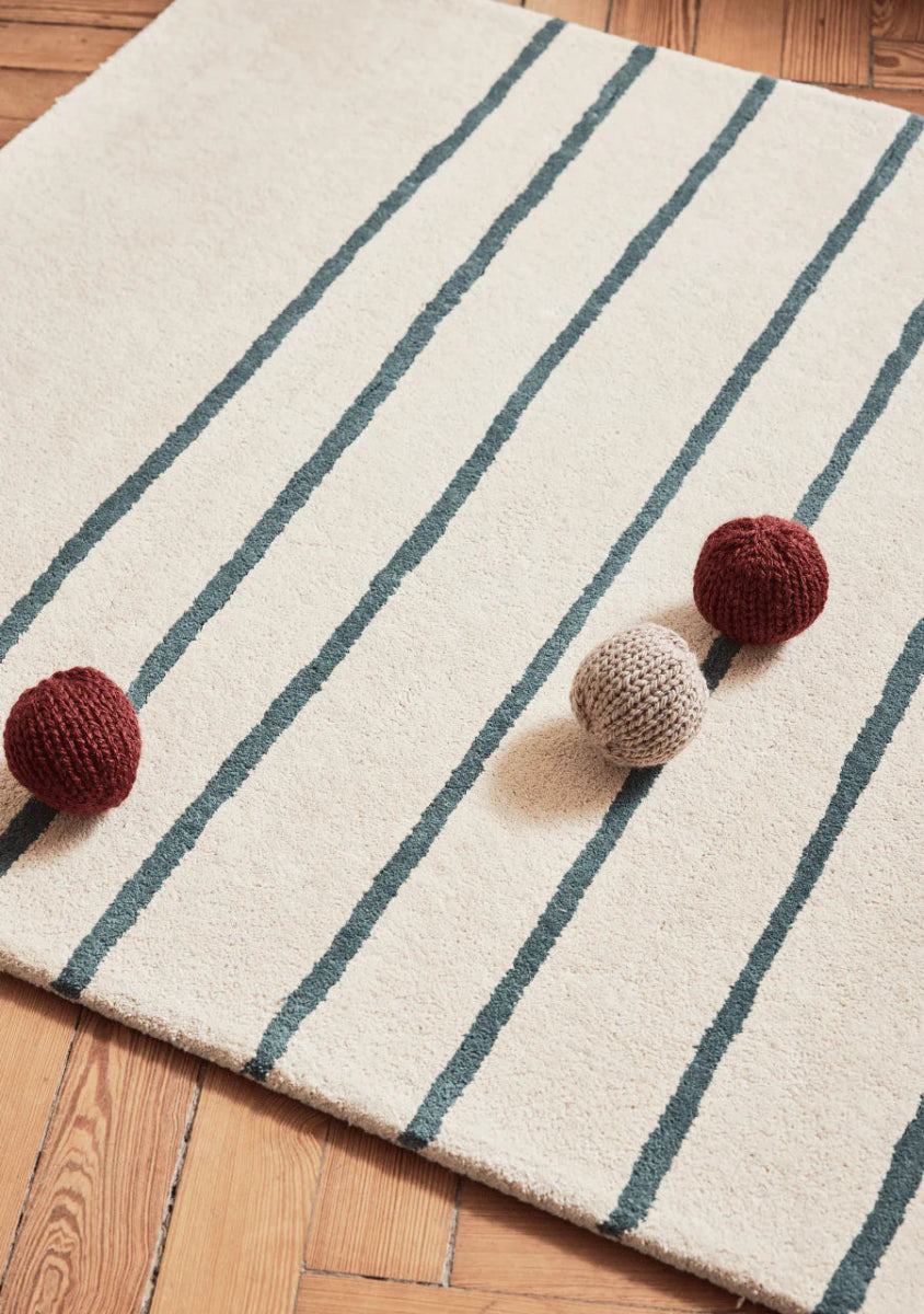 BLEUU-STUDIO-Tapis Enfant Marin Kaki 120 x 170 Cm