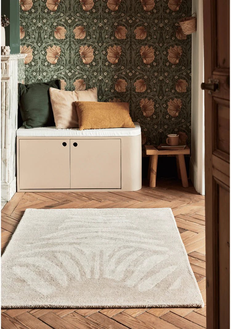 BLEUU-STUDIO-Tapis Enfant Zebre Beige 120 x 170 Cm
