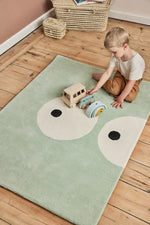 BLEUU-STUDIO-Tapis Enfant Zoeils Lilas 120 x 170 Cm