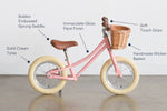 BOBBIN BIKES-Draisienne Gingersnap 12" - Rose Pâle