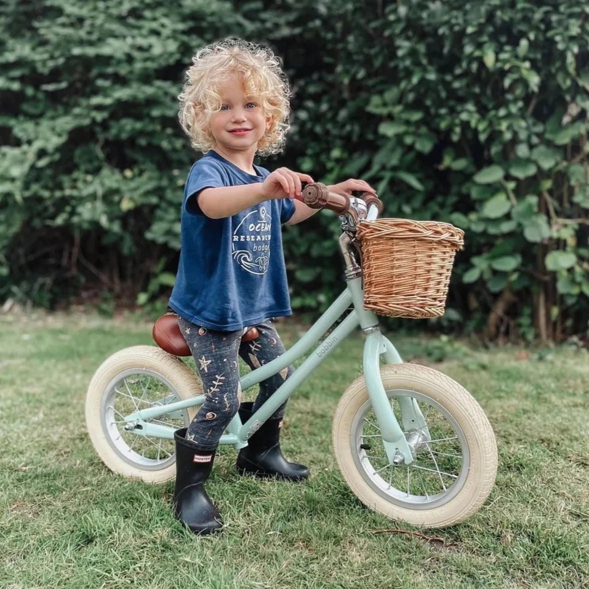 BOBBIN BIKES-Draisienne Gingersnap 12" - Vert Pâle