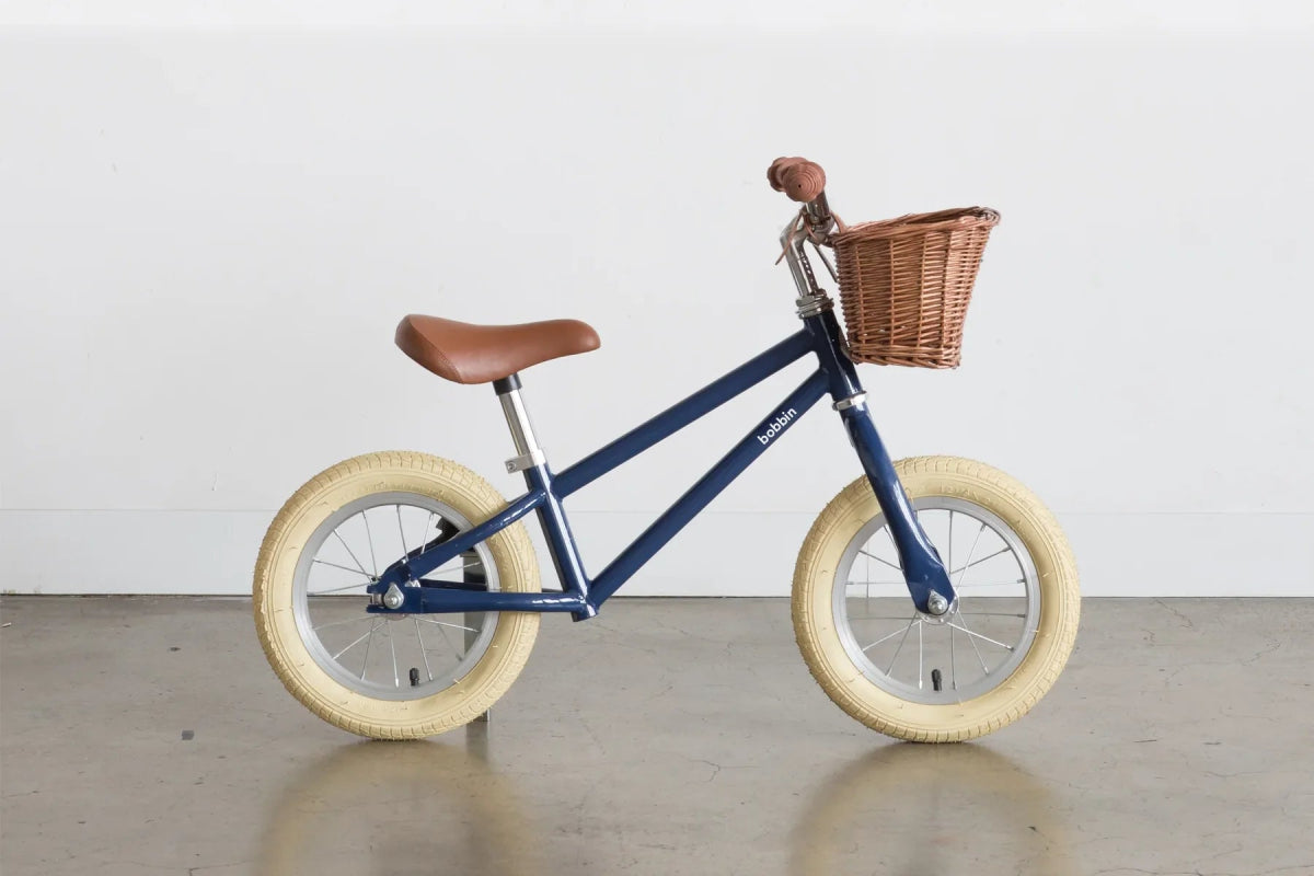BOBBIN BIKES-Draisienne Moonbug 12" - Bleue