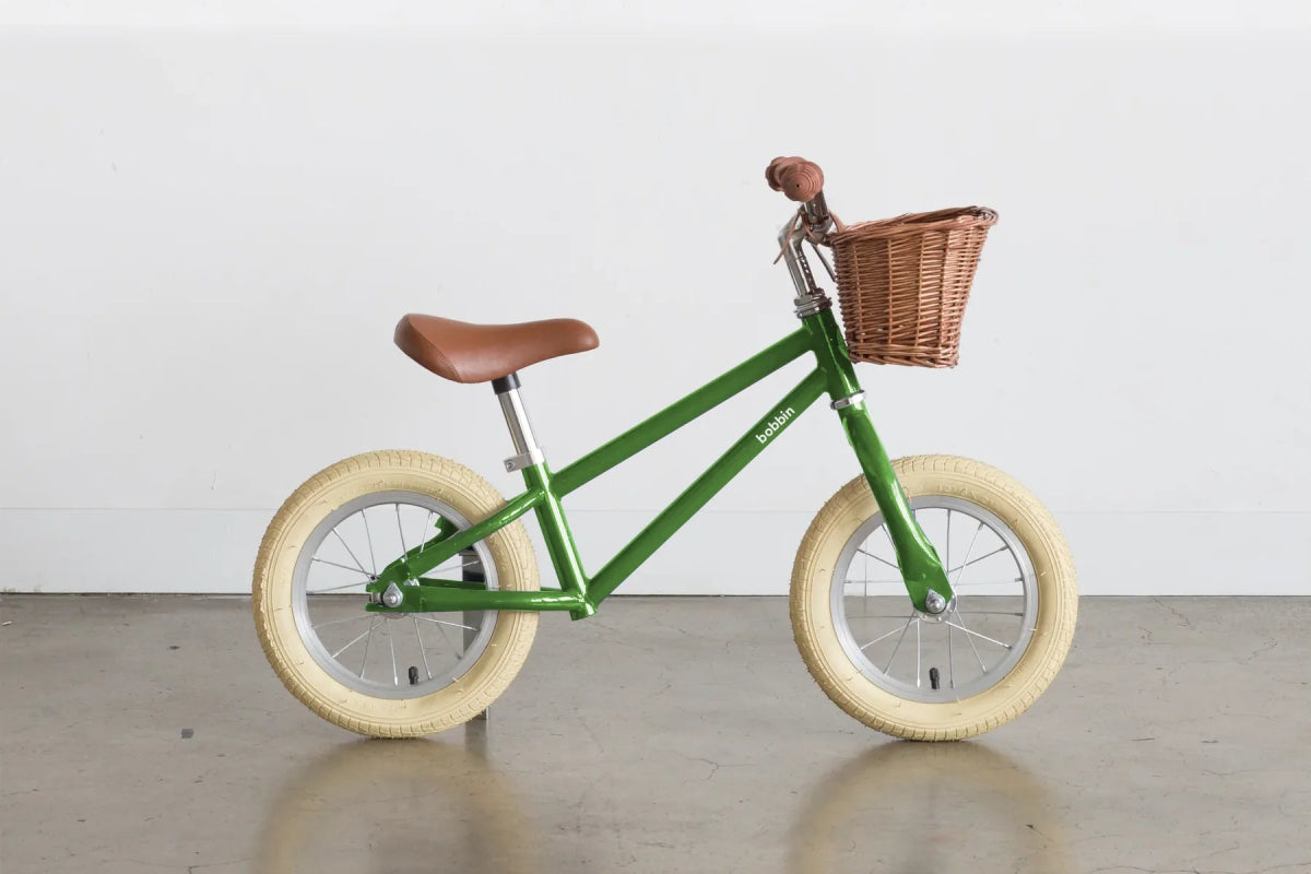 BOBBIN BIKES-Draisienne Moonbug 12" - Vert