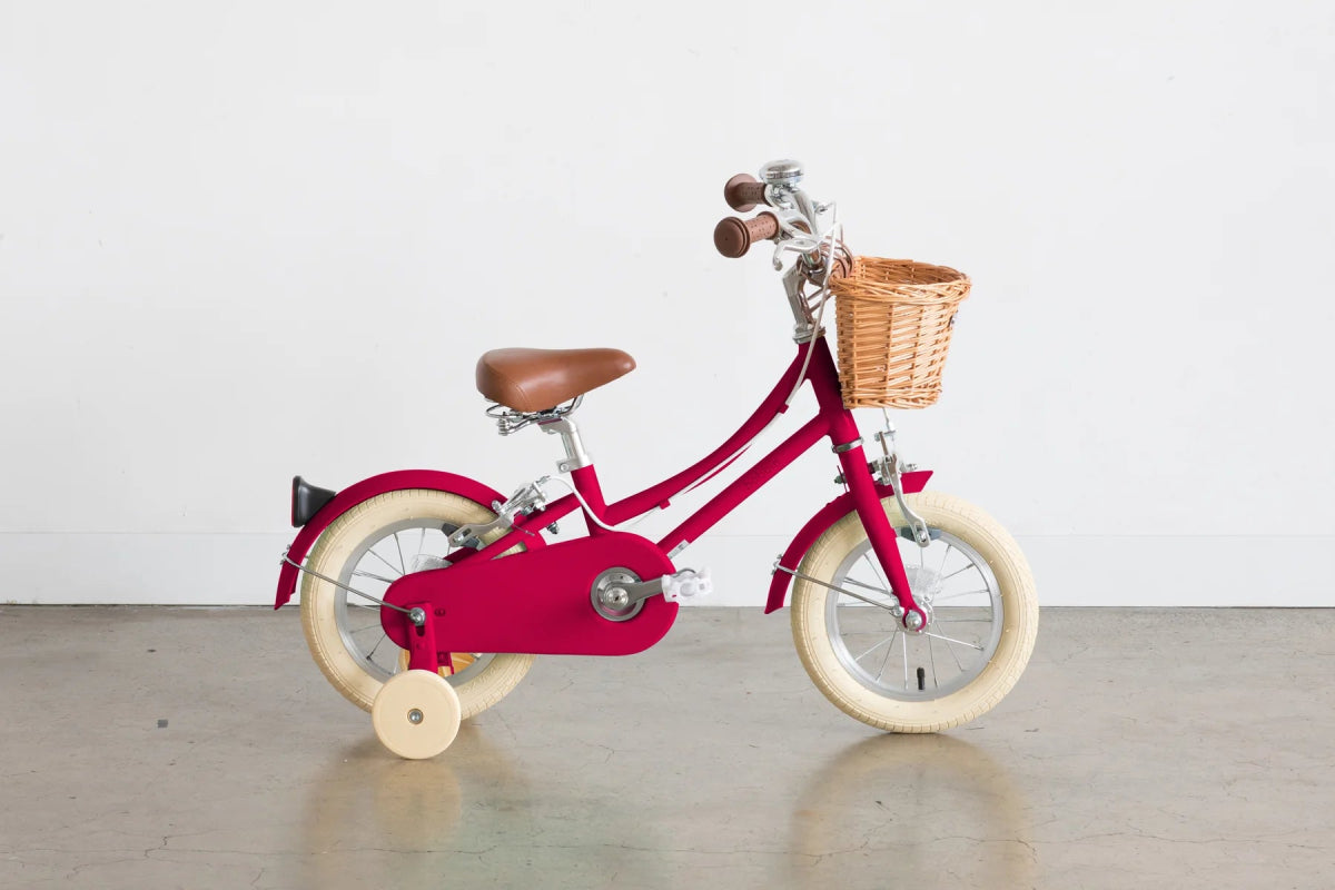 BOBBIN BIKES-Vélo Enfant Gingersnap 12" - Cerise Rose