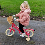 BOBBIN BIKES-Vélo Enfant Gingersnap 12" - Cerise Rose