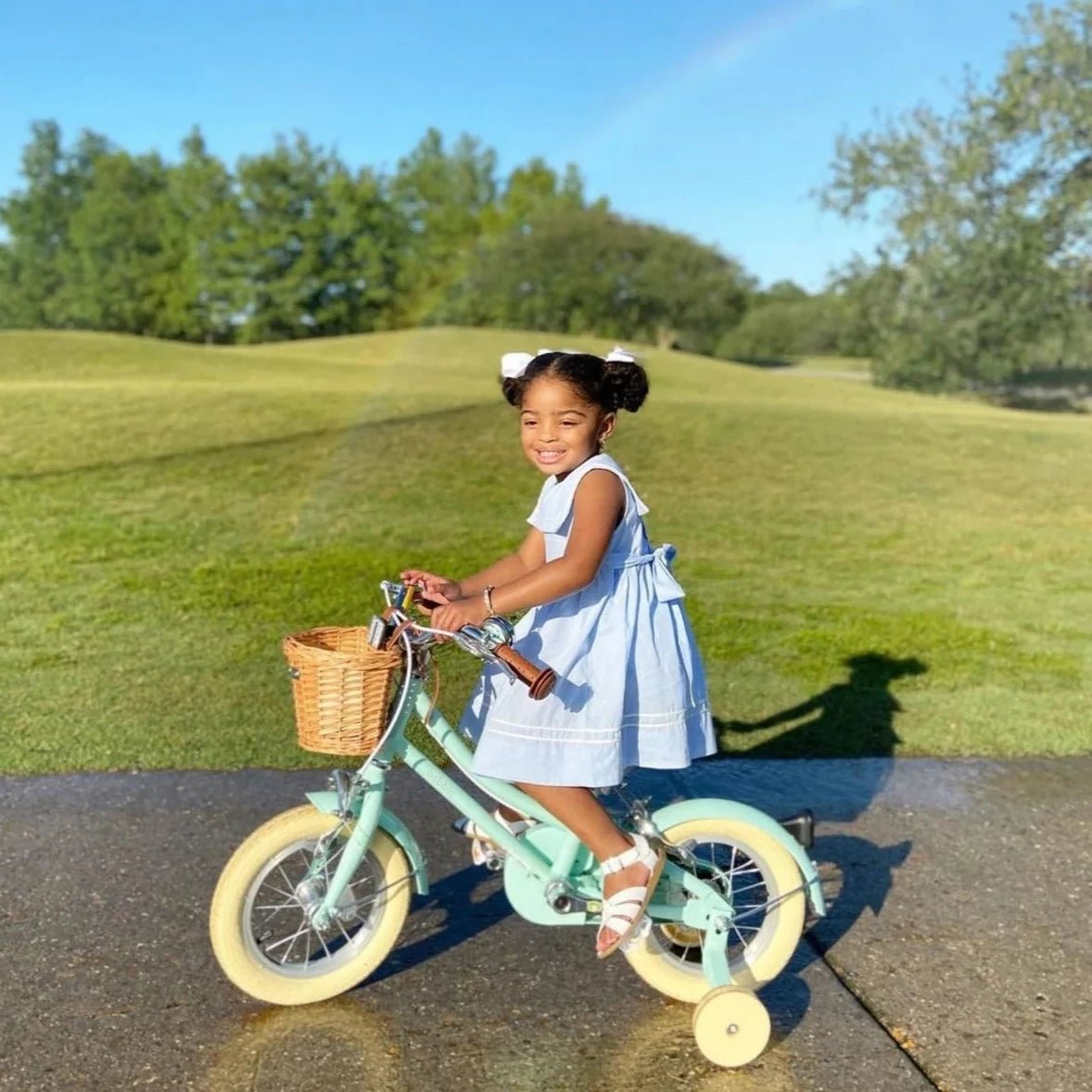 BOBBIN BIKES-Vélo Enfant Gingersnap 12" - Vert Pâle