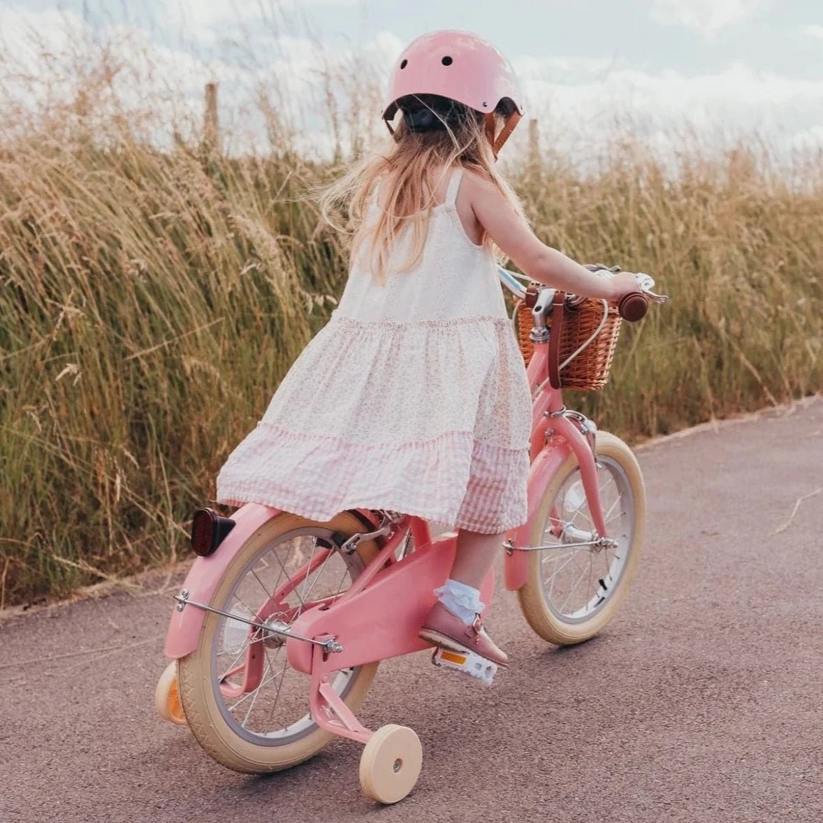 BOBBIN BIKES-Vélo Enfant Gingersnap 16" - Rose Pâle