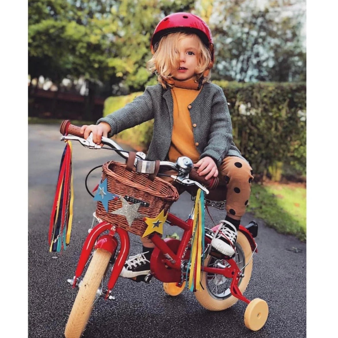 BOBBIN BIKES-Vélo Enfant Moonbug 12" - Rouge