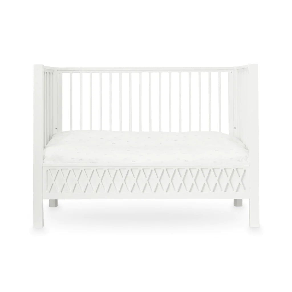 CAM CAM-Lit Bébé Evolutif Harlequin 60x120 Cm - Blanc
