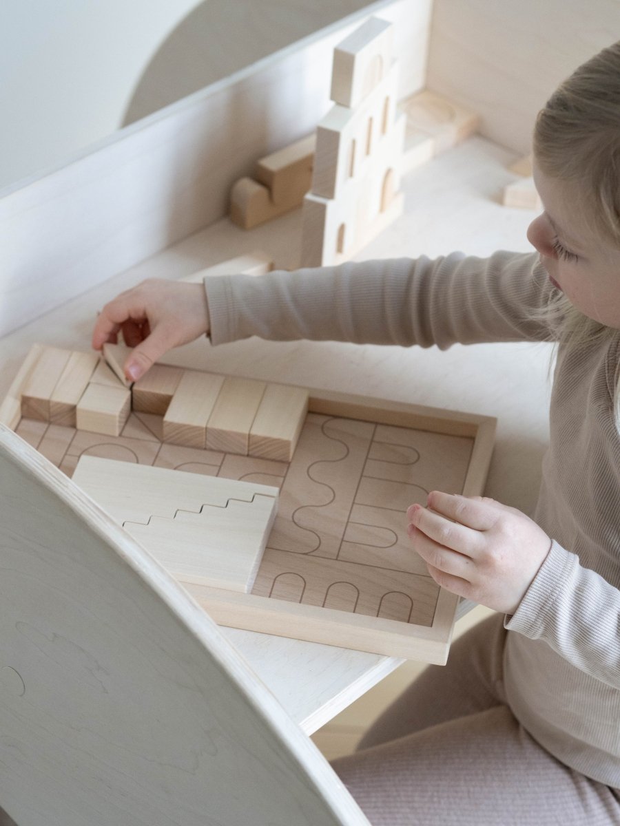 FITWOOD-Blocs De Construction HUVILA - Linden