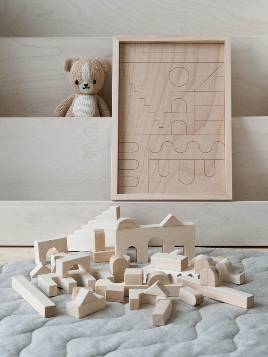 FITWOOD-Blocs De Construction HUVILA - Linden